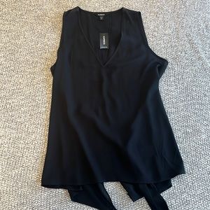 NWT Express Sheer Back-Tie Tank